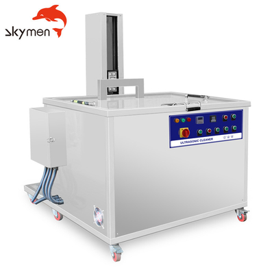 Chất liệu thép không gỉ làm sạch bằng siêu âm Skymen 80 lít với bộ gia nhiệt có thể điều chỉnh