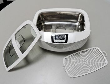 Thiết bị gia nhiệt Thời gian xử lý Hộ gia đình Máy làm sạch siêu âm 42kHz Glasses 2.5L