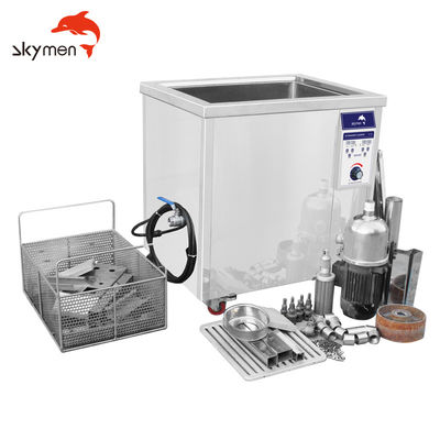 Máy làm sạch bằng sóng siêu âm công nghiệp Skymen 100L 1800W 28K/40KHz Bể thép không gỉ