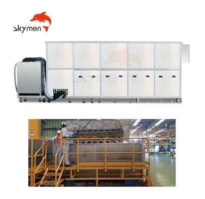 CHẤT LƯỢNG  34.2KW Ultrasonic Cleaning Equipment For Turbo Blade Aerospace Component XƯỞNG SẢN XUẤT