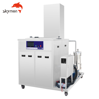 Máy làm sạch siêu âm công nghiệp Skymen 38L 600W với hệ thống lọc và nâng