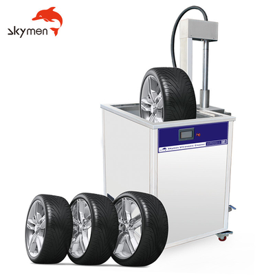 Máy làm sạch siêu âm công nghiệp Skymen JP-160T để làm sạch lốp Lốp bánh xe ô tô