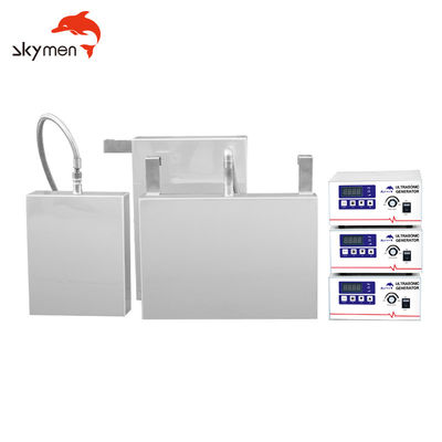 Hộp đầu dò siêu âm ngâm bằng thép không gỉ công nghiệp để làm sạch bể