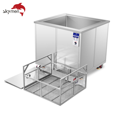 Máy làm sạch bằng sóng siêu âm 540L 28/40 KHz cho ngành công nghiệp ô tô và hàng không vũ trụ