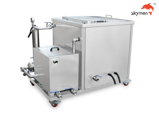 Máy làm sạch siêu âm công nghiệp với hệ thống lọc tái chế tần số 40KHz và sưởi ấm lên đến 95 °C