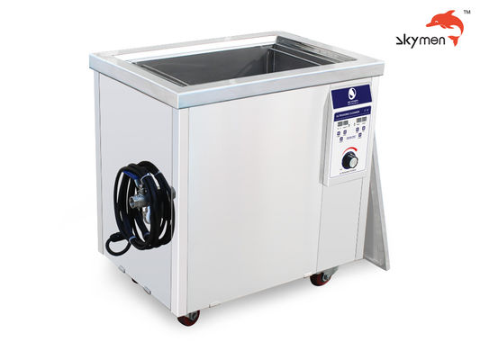 Máy làm sạch siêu âm công nghiệp 99L SUS304 Tank với công suất sưởi ấm 4500W và tần số 28kHz/40kHz