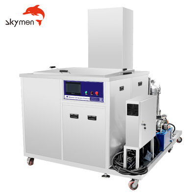 Máy làm sạch siêu âm công nghiệp có hệ thống nâng