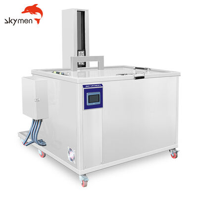 Máy làm sạch siêu âm tự động cho lốp với thang máy khí nén dễ vận hành