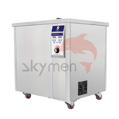 Skymen Jp-180st Máy làm sạch bằng sóng siêu âm công nghiệp bằng thép không gỉ, một bể, dung tích 53 L, dùng để làm sạch khối động cơ và phụ tùng ô tô