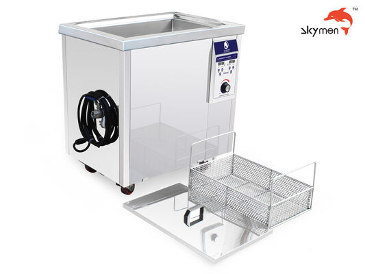 Máy rửa siêu âm công nghiệp Jp-120st để làm sạch phụ tùng ô tô