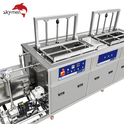 Máy làm sạch siêu âm hai giai đoạn có con lăn để làm sạch công nghiệp hiệu quả