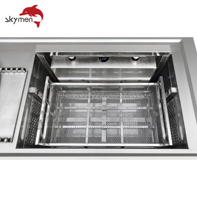 Máy làm sạch siêu âm hai giai đoạn có con lăn để làm sạch công nghiệp hiệu quả