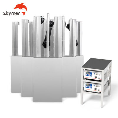 Tấm rung hộp đầu dò siêu âm chìm 2400W để làm sạch siêu âm
