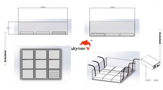 Đĩa/Hộp Đầu dò Siêu âm Nhúng