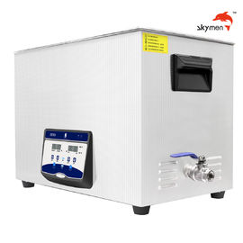 Phòng thí nghiệm Thiết bị làm sạch siêu âm 720W 38L Hẹn giờ điều chỉnh bể lớn