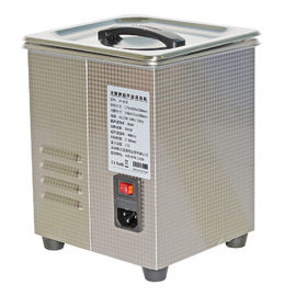 60W Máy làm sạch siêu âm để bàn, Máy làm siêu âm làm nóng cho bàn chải mỹ phẩm