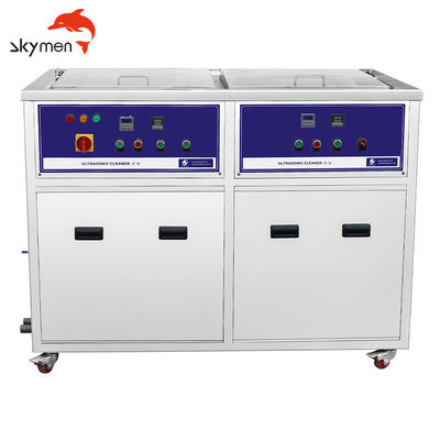 Máy làm sạch siêu âm 600W 38L khe cắm kép 28KHz để loại bỏ cặn bẩn thông lượng