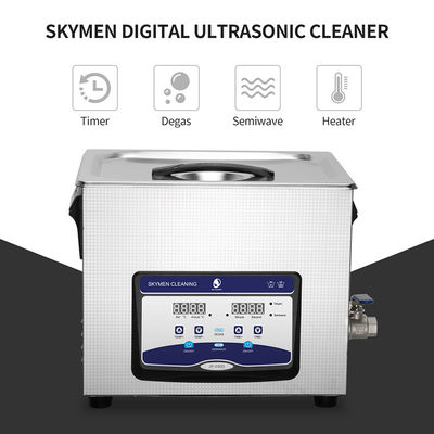 2.85 Gallon làm sạch siêu âm Mchine cho bảng mạch in với công suất sưởi 200w để loại bỏ nhựa