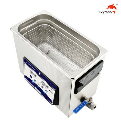Máy làm sạch siêu âm Skymen cho thiết bị nha khoa với giỏ 200W Máy sưởi 1,72 Gallon