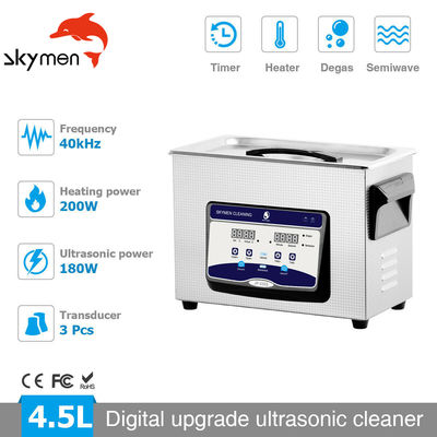 Máy rửa siêu âm để bàn 4,5L 90W Bể 1mm cho dụng cụ nha khoa