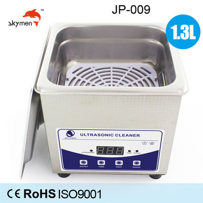 SUS304 Máy làm sạch siêu âm gia đình 1,3 lít Bể chứa 2,6 &quot;cho Diamond Ruby