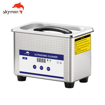 30 phút Máy làm sạch siêu âm để bàn 35W 0.8L cho đồng xu Loại bỏ bụi bẩn