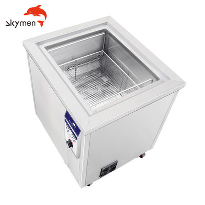 100L Tẩy dầu mỡ công nghiệp Máy làm sạch siêu âm 95C Máy sưởi PSE cho vỏ kim loại