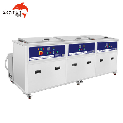 Máy làm sạch siêu âm ba bể SUS 53L 900W cho xi lanh động cơ