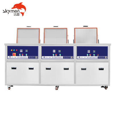 Máy làm sạch siêu âm ba bể SUS 53L 900W cho xi lanh động cơ