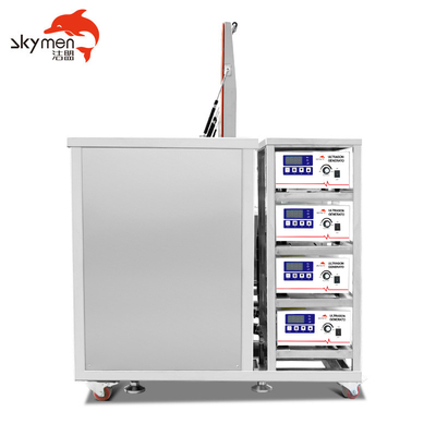 Máy làm sạch siêu âm ba bể SUS 53L 900W cho xi lanh động cơ