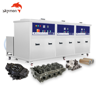 AC380V 900W Thiết bị làm sạch bằng sóng siêu âm công nghiệp Multi Tank SUS Rising