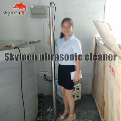 Đầu dò siêu âm chìm trong bể Sus304 Hình ống giọt nước Skymen