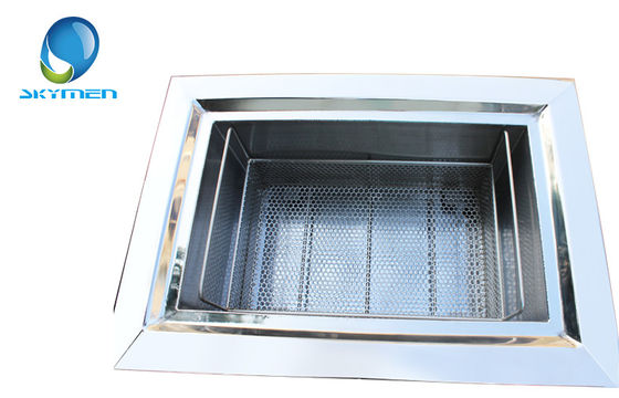 Skymen 77L Máy làm sạch siêu âm công nghiệp với bể thép không gỉ để làm sạch phụ tùng ô tô