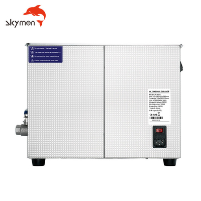 Máy làm sạch siêu âm 15L SS để bàn 100W PSE sưởi ấm cho đồ trang sức