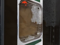 Máy làm sạch siêu âm Skymen để làm sạch Vít, loại bỏ rỉ sét 15L, điều khiển cơ