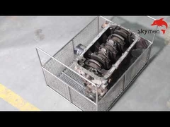 Auto Part Mỡ rỉ sét Loại bỏ chất tẩy rửa siêu âm công nghiệp Bình 100L 28 / 40KHz