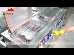 Bộ hẹn giờ có thể điều chỉnh Máy làm sạch siêu âm công nghiệp 360L 3600W cho chốt / chốt đẩy