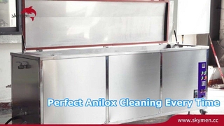 Máy làm sạch con lăn Anilox